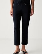 MM by Max Mara pantaloni pentru femei din bumbac cu elastan MMLMARA