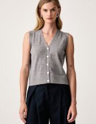 MM by Max Mara vestă pentru femei din lână MMLALBATA