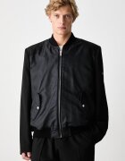 MM6 MAISON MARGIELA jachetă scurtă pentru bărbați din lână