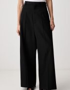MM6 MAISON MARGIELA pantaloni pentru femei cu amestec de lână