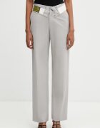 MM6 MAISON MARGIELA pantaloni pentru femei cu lână
