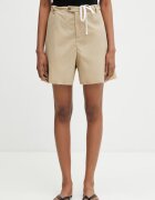 MM6 MAISON MARGIELA pantaloni scurți pentru femei cu bumbac