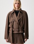 MM6 MAISON MARGIELA trenci pentru femei cu lână