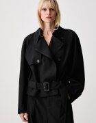 MM6 MAISON MARGIELA trenci pentru femei cu lână