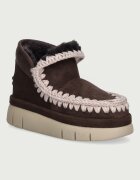 Mou Bounce Welt Sneaker Suede cizme de zăpadă pentru femei din piele întoarsă