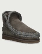 Mou Eskimo 18 Glitter Logo cizme de zăpadă pentru femei din piele întoarsă
