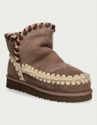 Mou Eskimo 18 Leather Overstitching cizme de zăpadă pentru femei din piele întoarsă