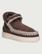 Mou New Eskimo Sneaker Suede Lettr cizme de zăpadă pentru femei din piele întoarsă