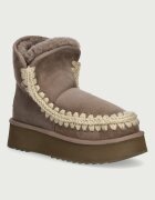 Mou Platform Boot Suede cizme de zăpadă pentru femei din piele întoarsă