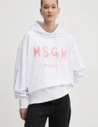 MSGM hanorac cu glugă pentru femei din bumbac