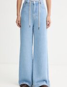 Munthe blugi wide leg pentru femei OBEY