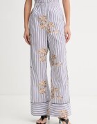 Munthe pantaloni pentru femei din bumbac NIKITA