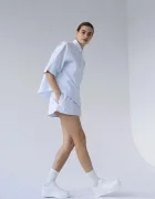 MUUV. Muuv pantaloni scurți pentru femei cu bumbac ELEO