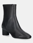 Nokwol cizme de piele Alyssa Black Leather