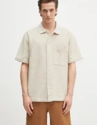 NORSE PROJECTS cămașă din bumbac Gustav Crochet Jersey Shirt