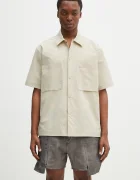 NORSE PROJECTS cămașă Hermann Travel Light SS