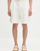 NORSE PROJECTS pantaloni scurți din amestec de in Benn Cotton Linen Shorts