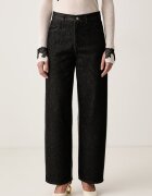 Patrizia Pepe blugi wide leg pentru femei