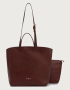 Patrizia Pepe geantă shopper pentru femei din piele
