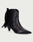 Pinko botine cu toc jos pentru femei din piele Didi 01