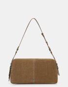 Pinko geantă crossbody pentru femei din piele întoarsă