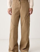 Pinko pantaloni cargo pentru femei din bumbac