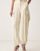 Pinko pantaloni cargo pentru femei din cupro