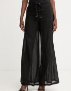 Pinko pantaloni pentru femei din bumbac