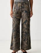 Pinko pantaloni pentru femei din bumbac