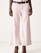 Pinko pantaloni pentru femei din catifea reiată