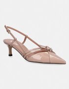 Pollini pantofi cu toc stiletto din piele