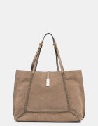 Pollini tote bag pentru femei din piele întoarsă