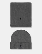 Polo Ralph Lauren căciulă și fular din lână