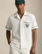 Polo Ralph Lauren cămașă pentru bărbați din bumbac Wimbledon