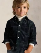 Polo Ralph Lauren cămașă pentru copii din bumbac