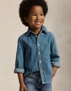 Polo Ralph Lauren cămașă pentru copii din denim