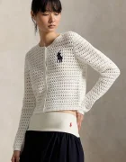 Polo Ralph Lauren cardigan pentru femei din bumbac
