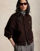 Polo Ralph Lauren geacă bomber pentru femei cu lână