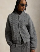 Polo Ralph Lauren geacă bomber pentru femei cu lână