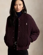 Polo Ralph Lauren geacă bomber pentru femei cu lână