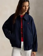 Polo Ralph Lauren geacă oversize pentru femei din bumbac