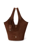 Polo Ralph Lauren geantă shopper pentru femei din piele întoarsă