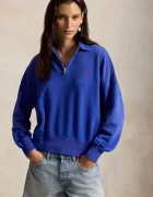 Polo Ralph Lauren hanorac cu fermoar pentru femei din bumbac