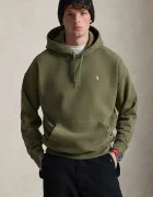 Polo Ralph Lauren hanorac cu glugă pentru bărbați cu bumbac Lspohoodm11 Long Sleeve