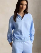 Polo Ralph Lauren hanorac pentru femei cu bumbac ISLAND FLC-KNT-SWEATSHIRT