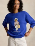 Polo Ralph Lauren hanorac pentru femei din bumbac ISLAND FLC-KNT-SWEATSHIRT