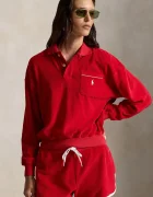 Polo Ralph Lauren hanorac pentru femei din bumbac LT WT COTTON TERRY-KNT-POLO