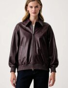 Polo Ralph Lauren jachetă pentru femei din piele