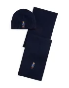 Polo Ralph Lauren pălărie și eșarfă din lână