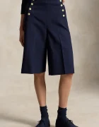 Polo Ralph Lauren pantaloni culottes pentru femei cu amestec de lână